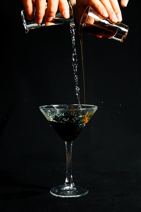 коктейли Феррари в огне