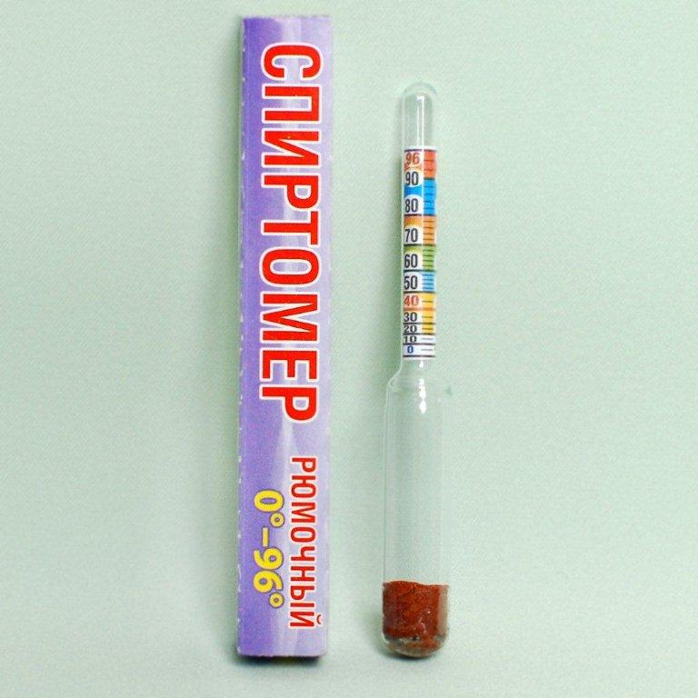 фото стеклянного алкотестера