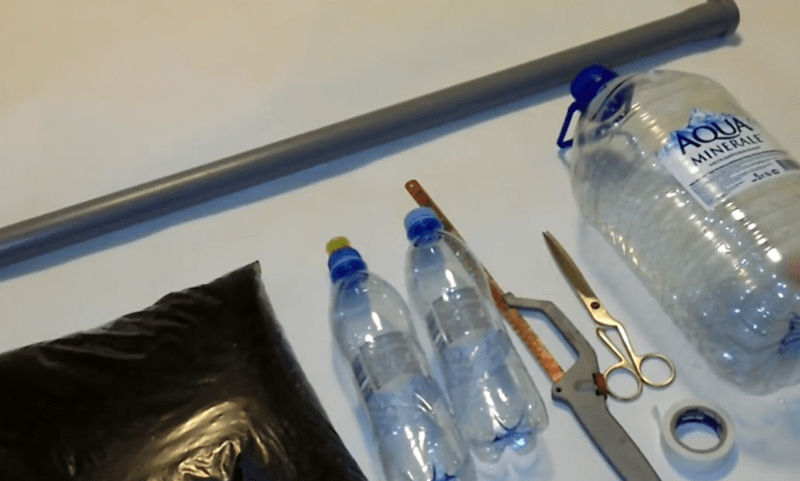 Примитивный угольный фильтр. Примитивный угольный фильтр из пластиковой бутылки для очистки самогона