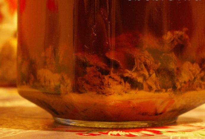 Осадок на дне настойки Осадок на дне настойки