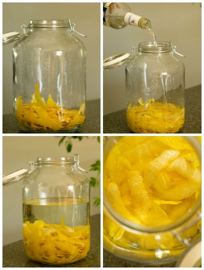 лимончелло с добавлением алкоголя