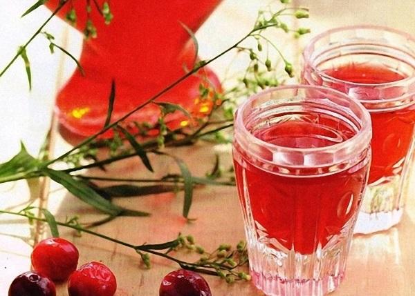 Настойка из клюквы