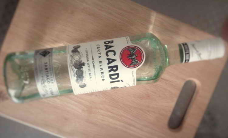 пустая карта рома без приправы бакарди