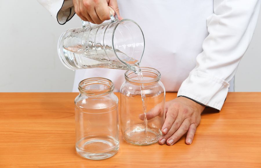 Спирт в воду