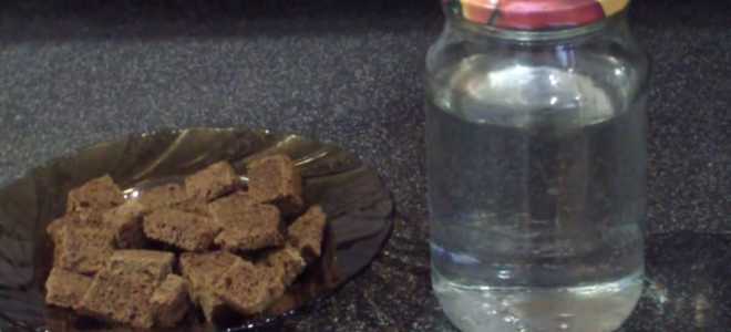 Правильная очистка самогона хлебом в домашних условиях без второй перегонки