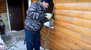 Поливание металлического лома