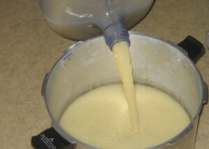 Брага из крахмала перед перегонкой