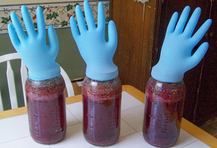 Перчатка для брожения